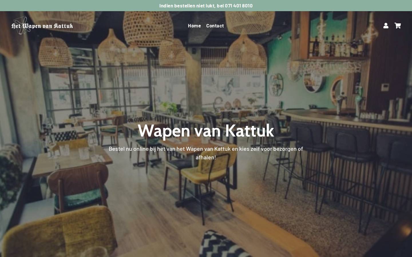 wapenthuis.nl homepage screenshot