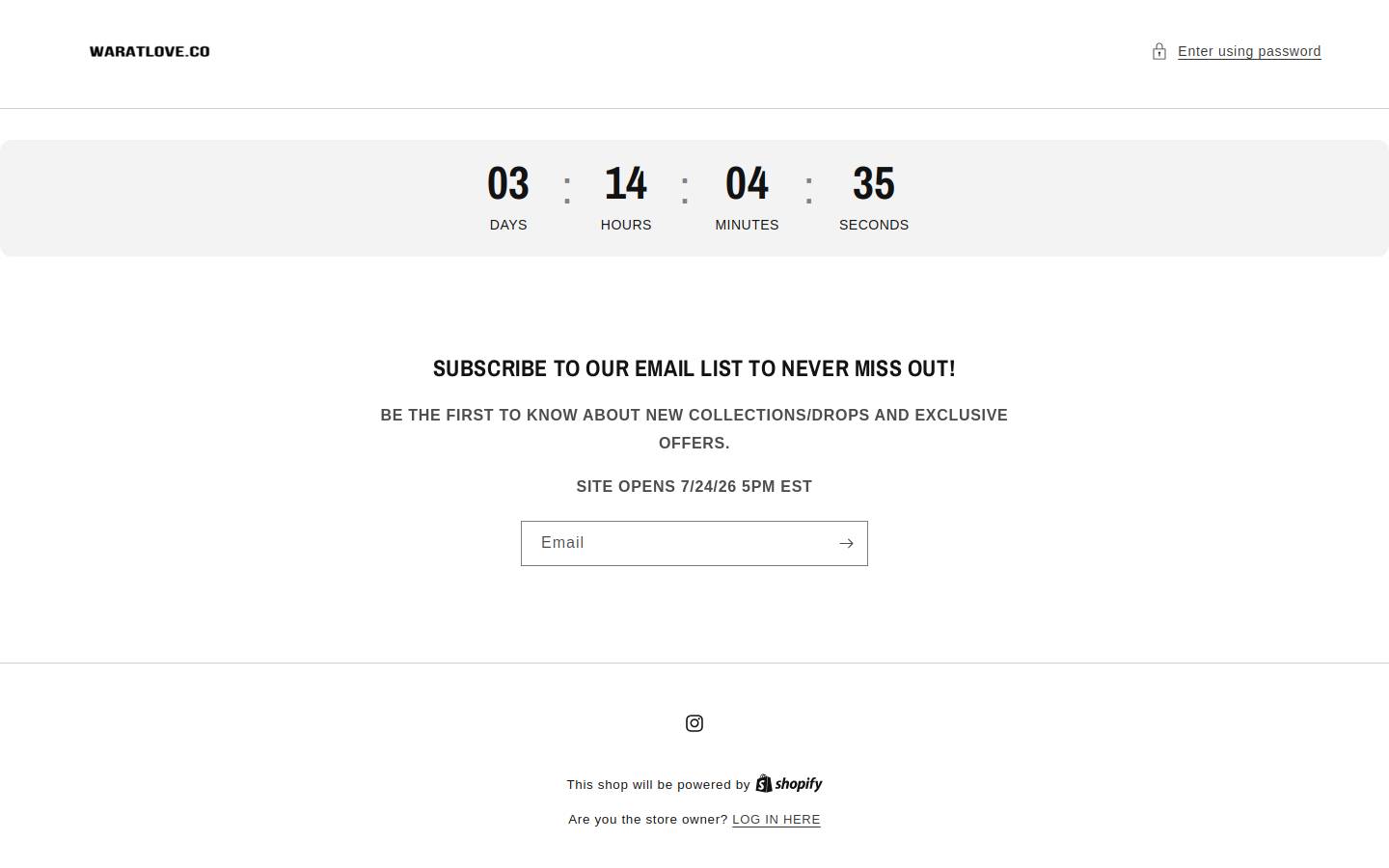 waratlove.com homepage screenshot