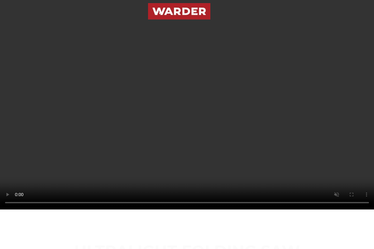 Warder homepage screenshot
