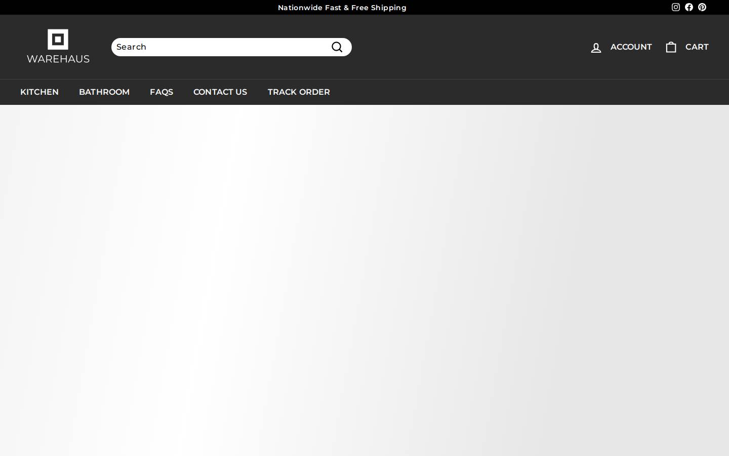 warehausgoods.com homepage screenshot