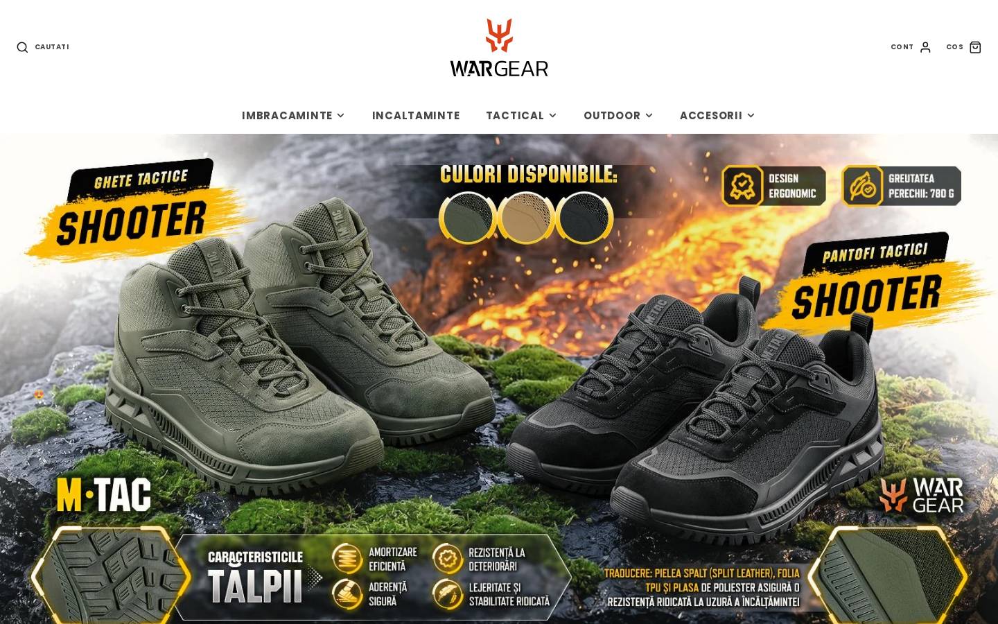 wargear.eu homepage screenshot