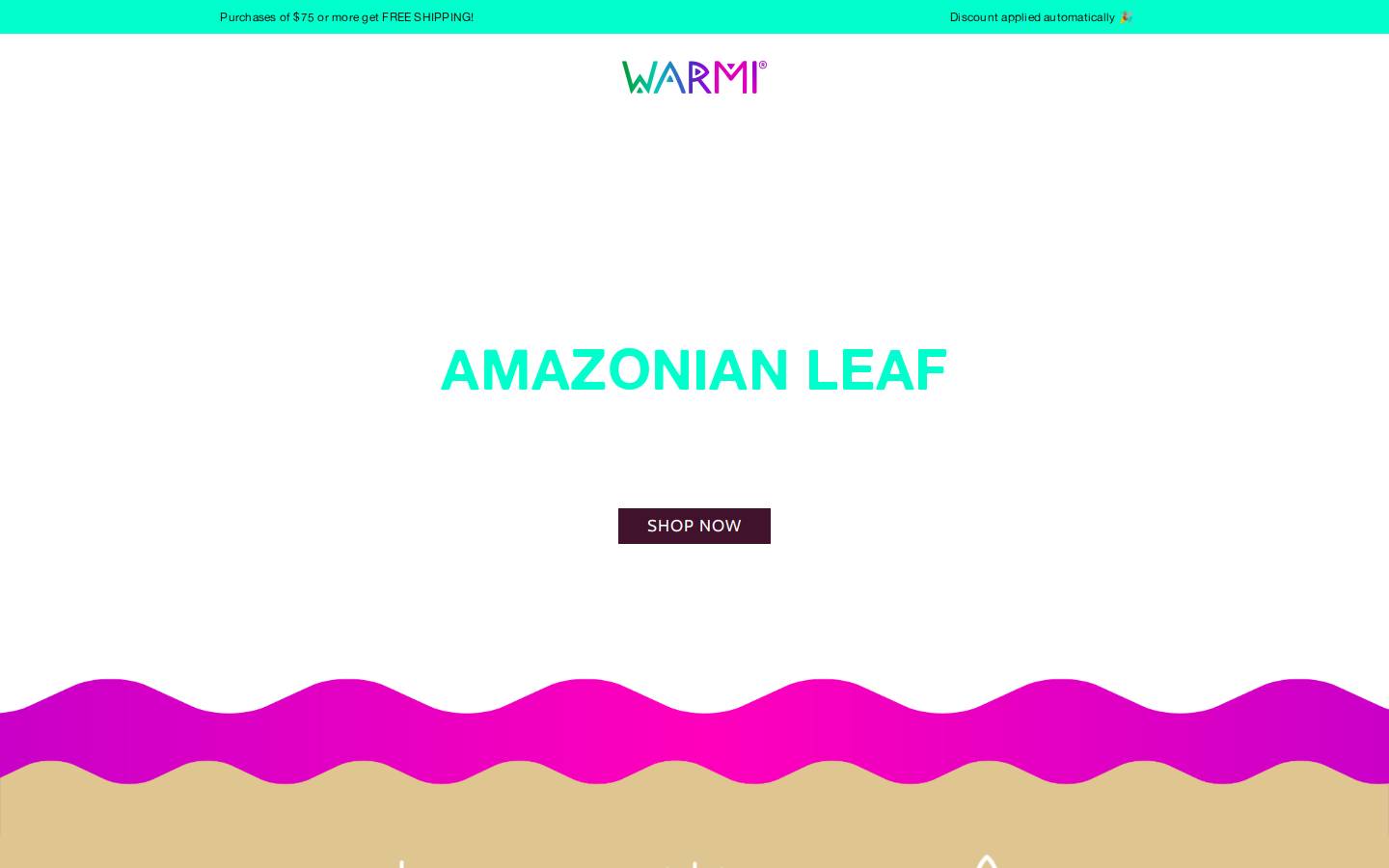 warmi.co homepage screenshot