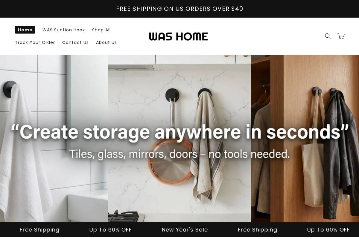 was-home.com homepage screenshot