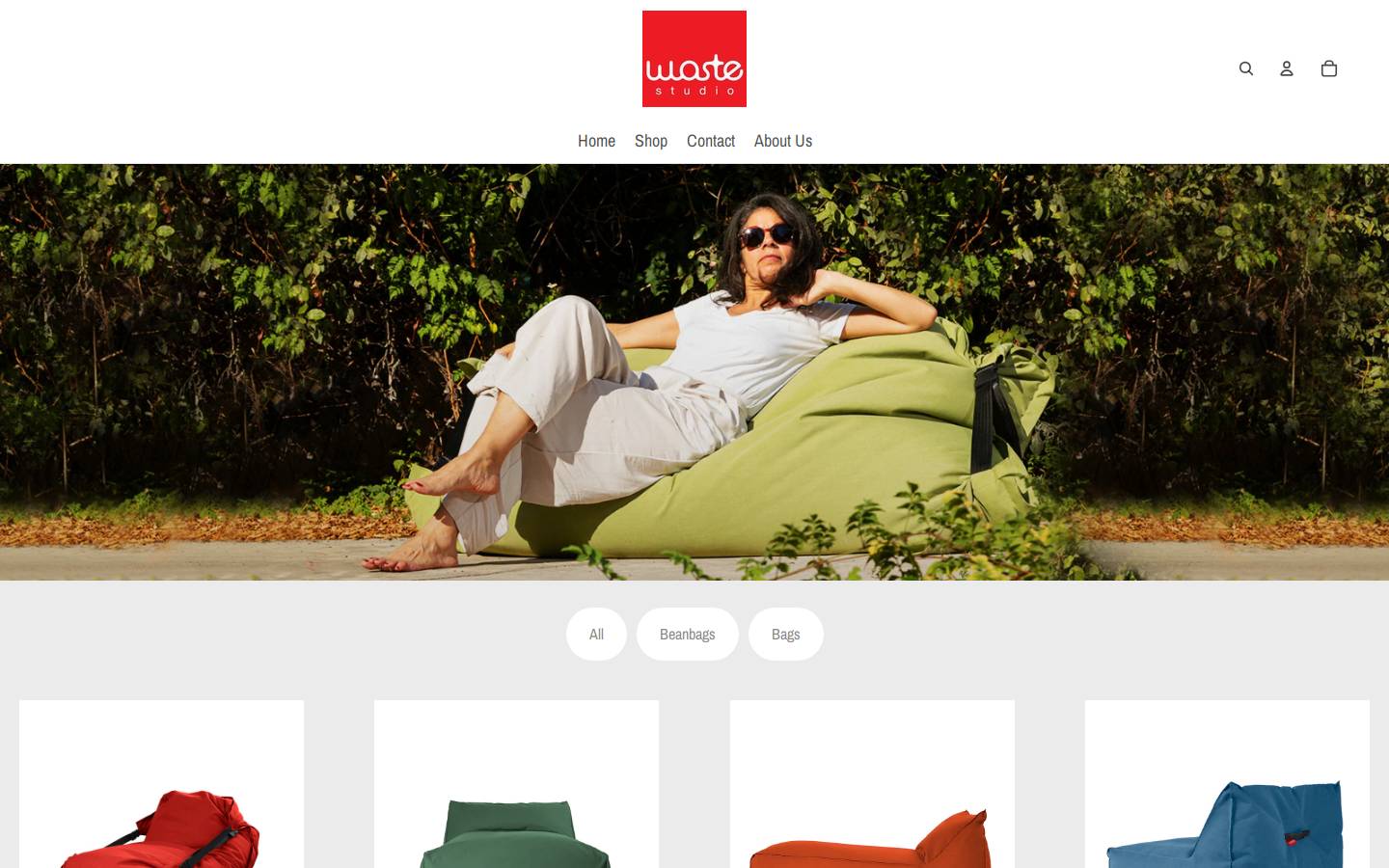 waste.studio homepage screenshot