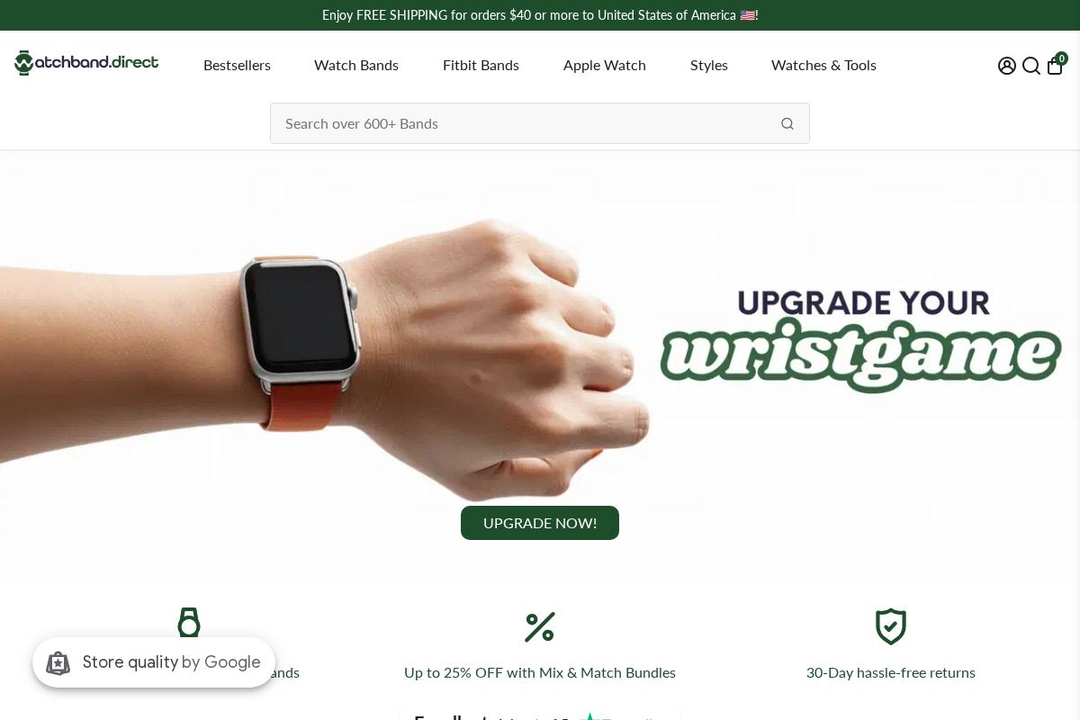 watchband.direct homepage screenshot