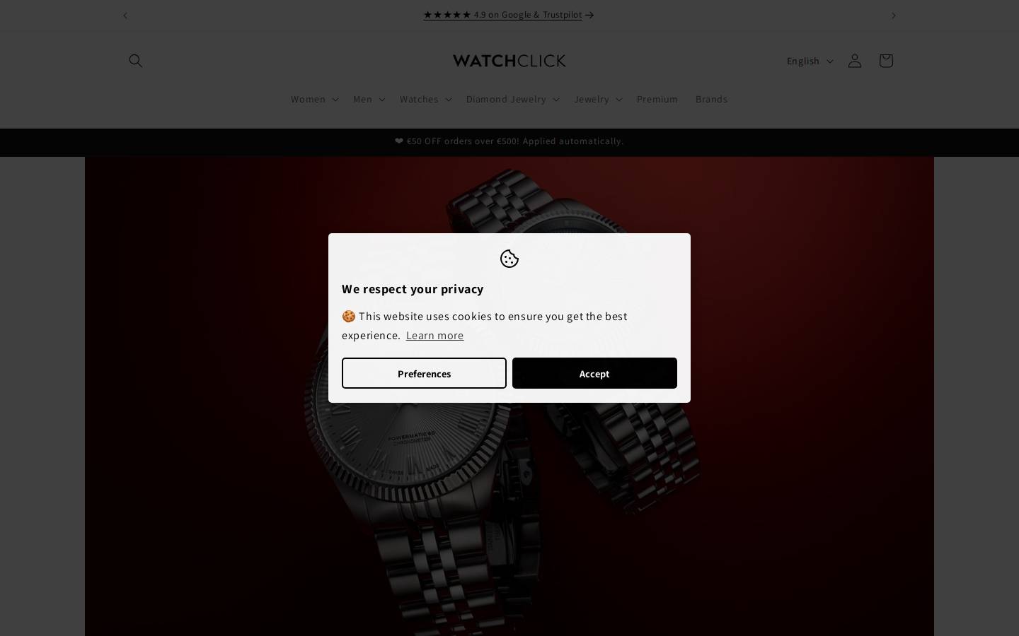 WatchClick homepage screenshot