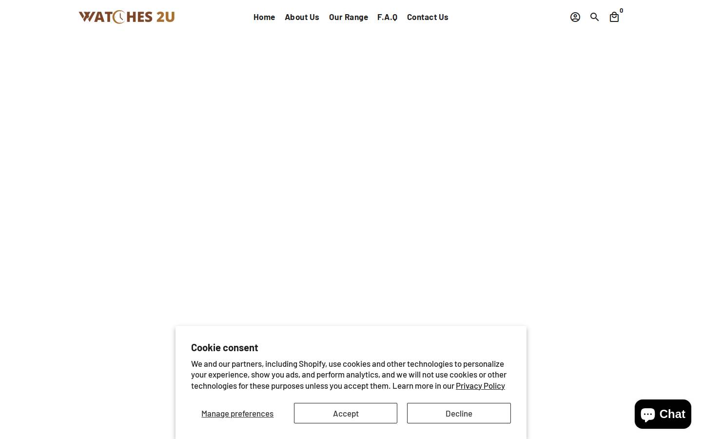 Watches2u.com homepage screenshot