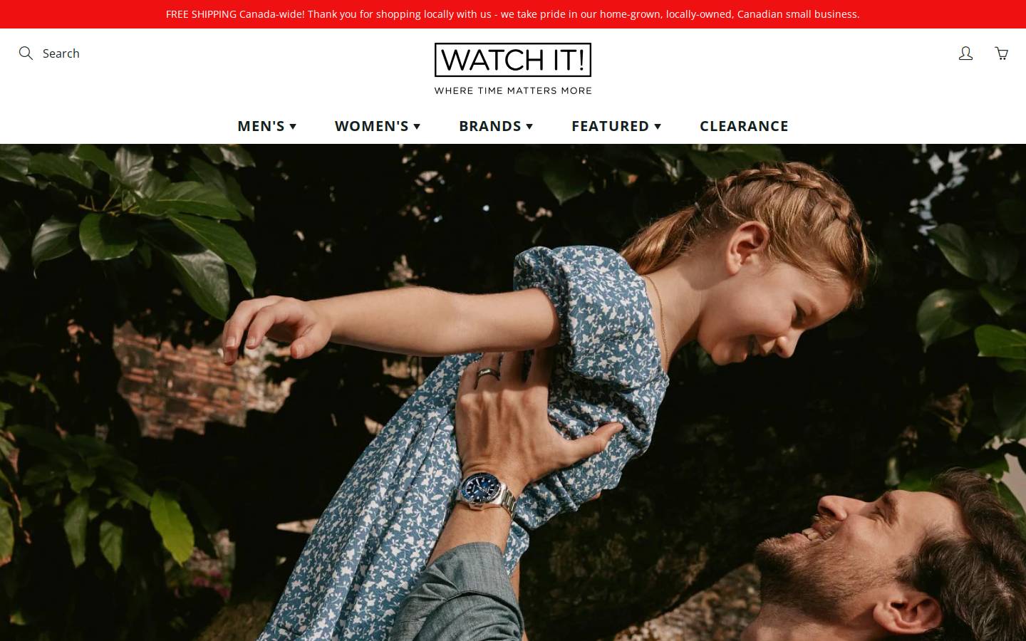 WATCH IT! homepage screenshot