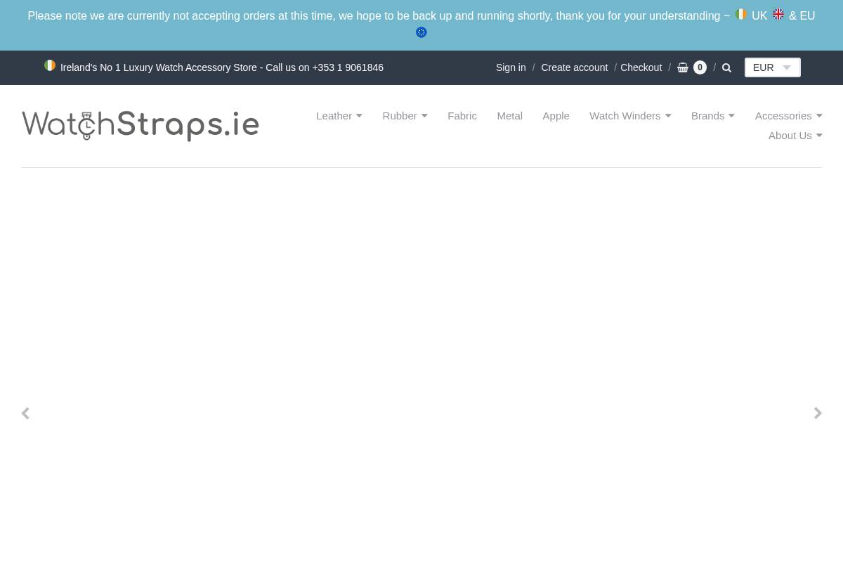Watchstraps homepage screenshot