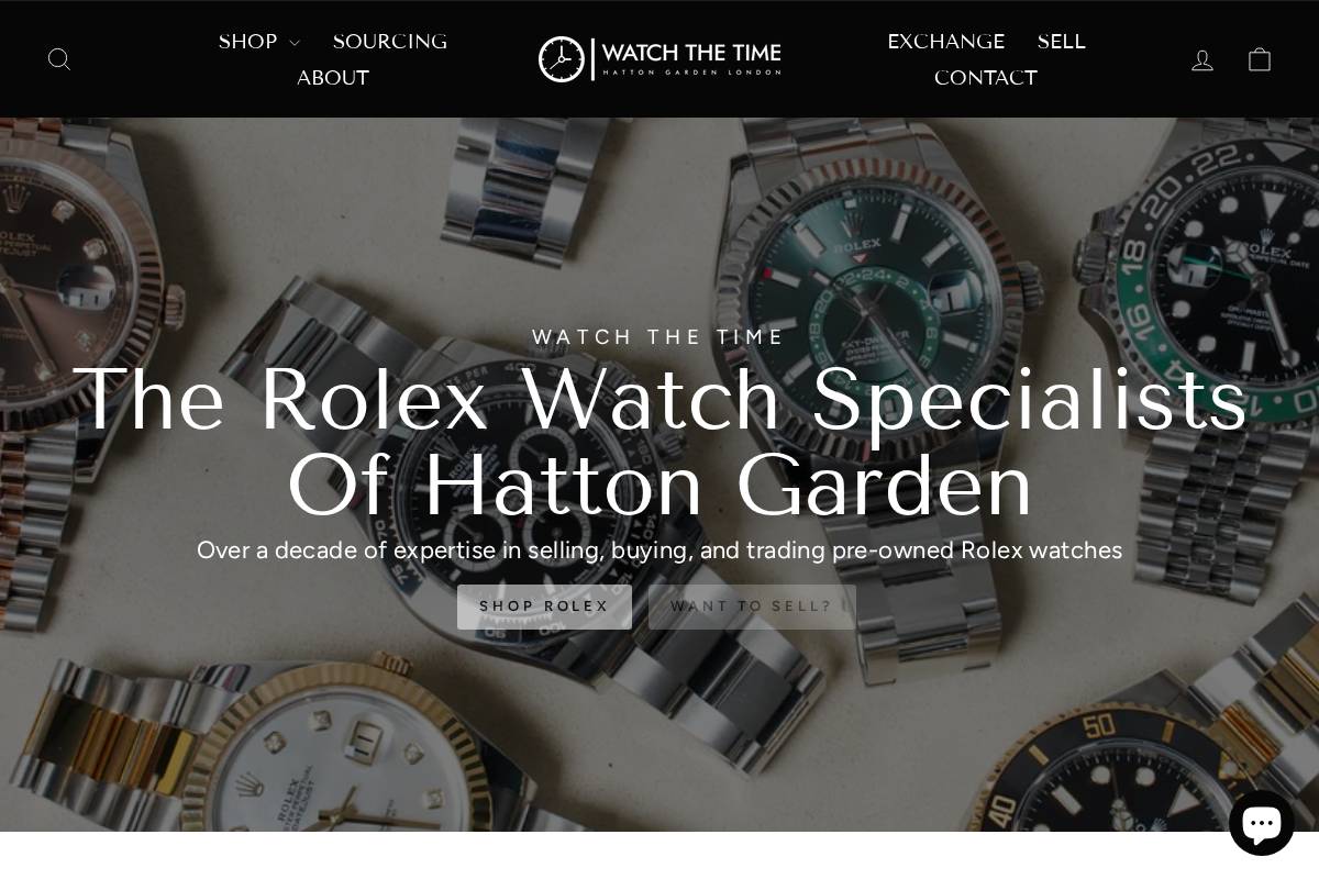 Watch The Time homepage screenshot