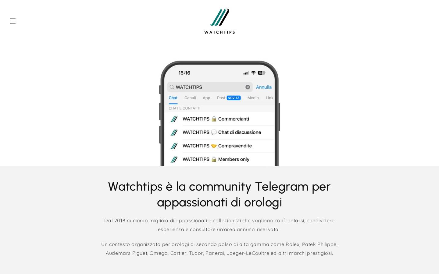 watchtips.com homepage screenshot