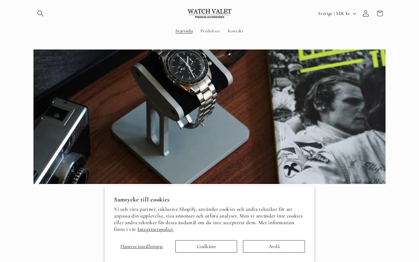 watchvalet.se homepage screenshot