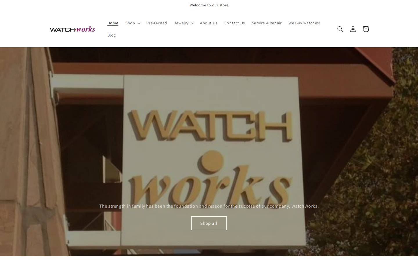 watchworksus.com homepage screenshot