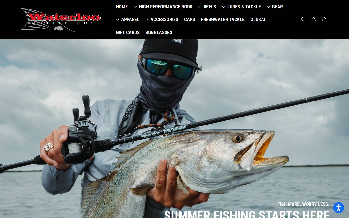 waterloorods.com homepage screenshot