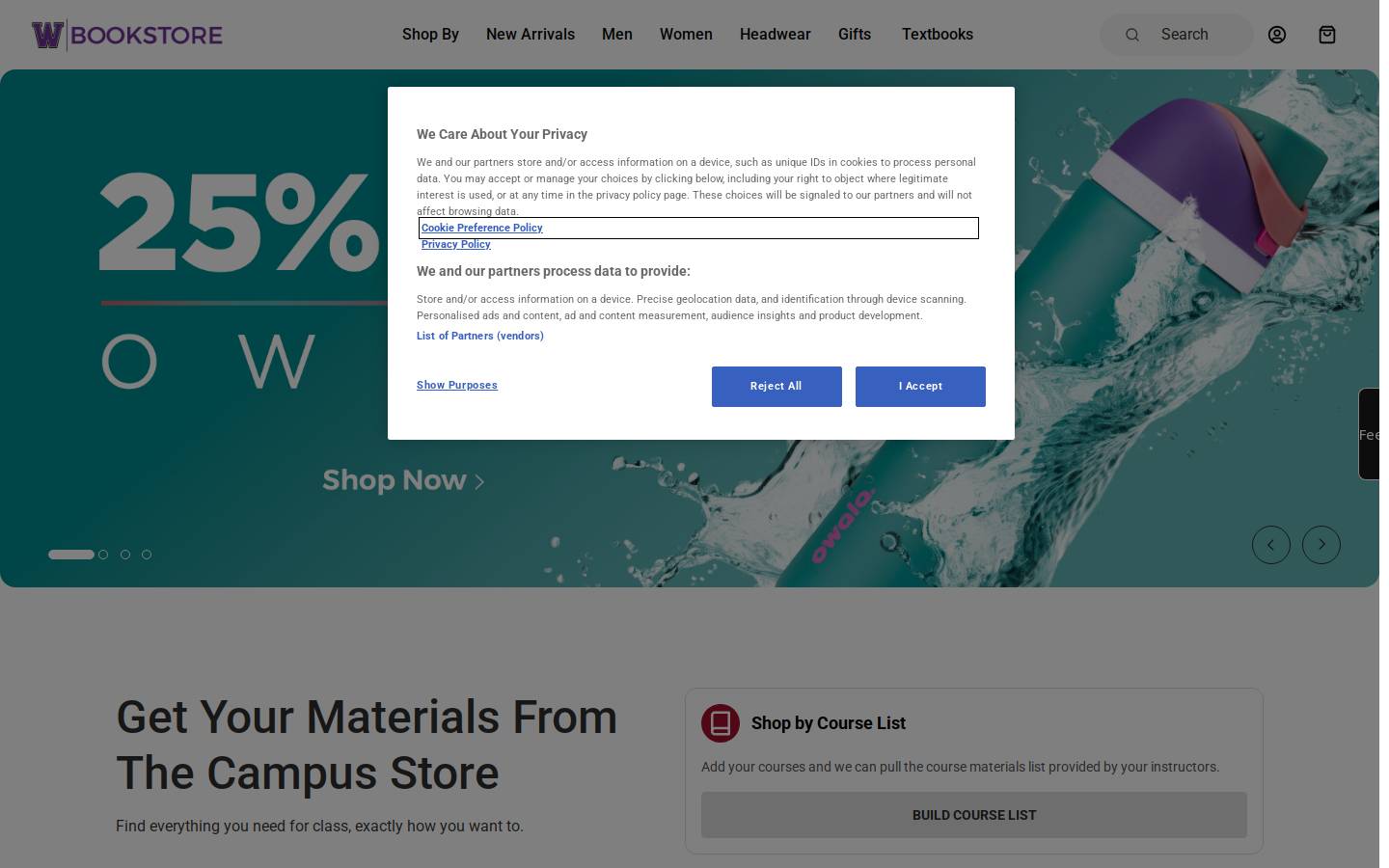 waterstreetshop.com homepage screenshot