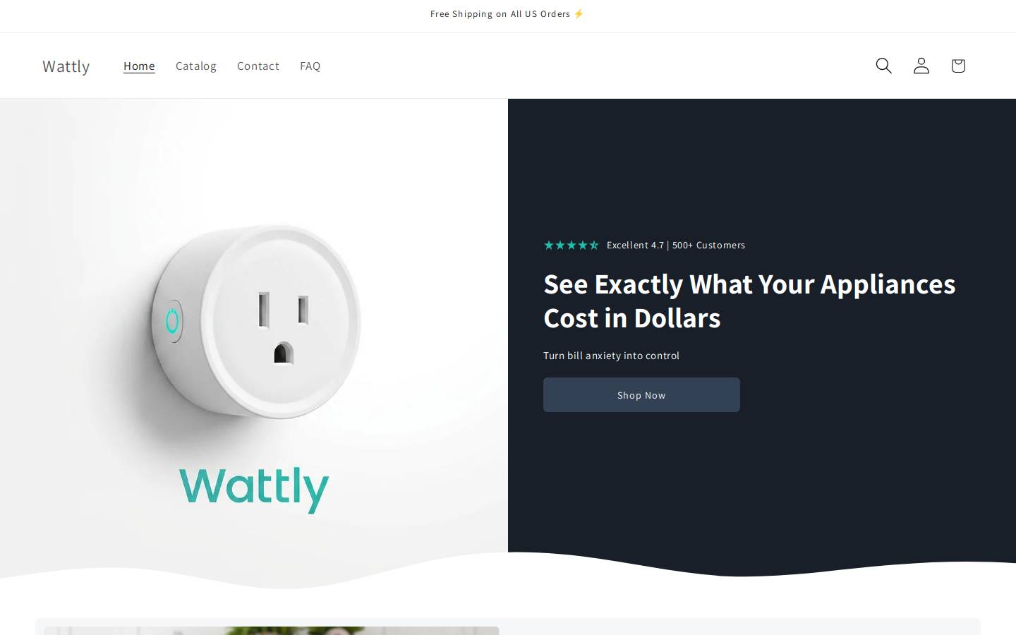Wattly Pty Ltd homepage screenshot