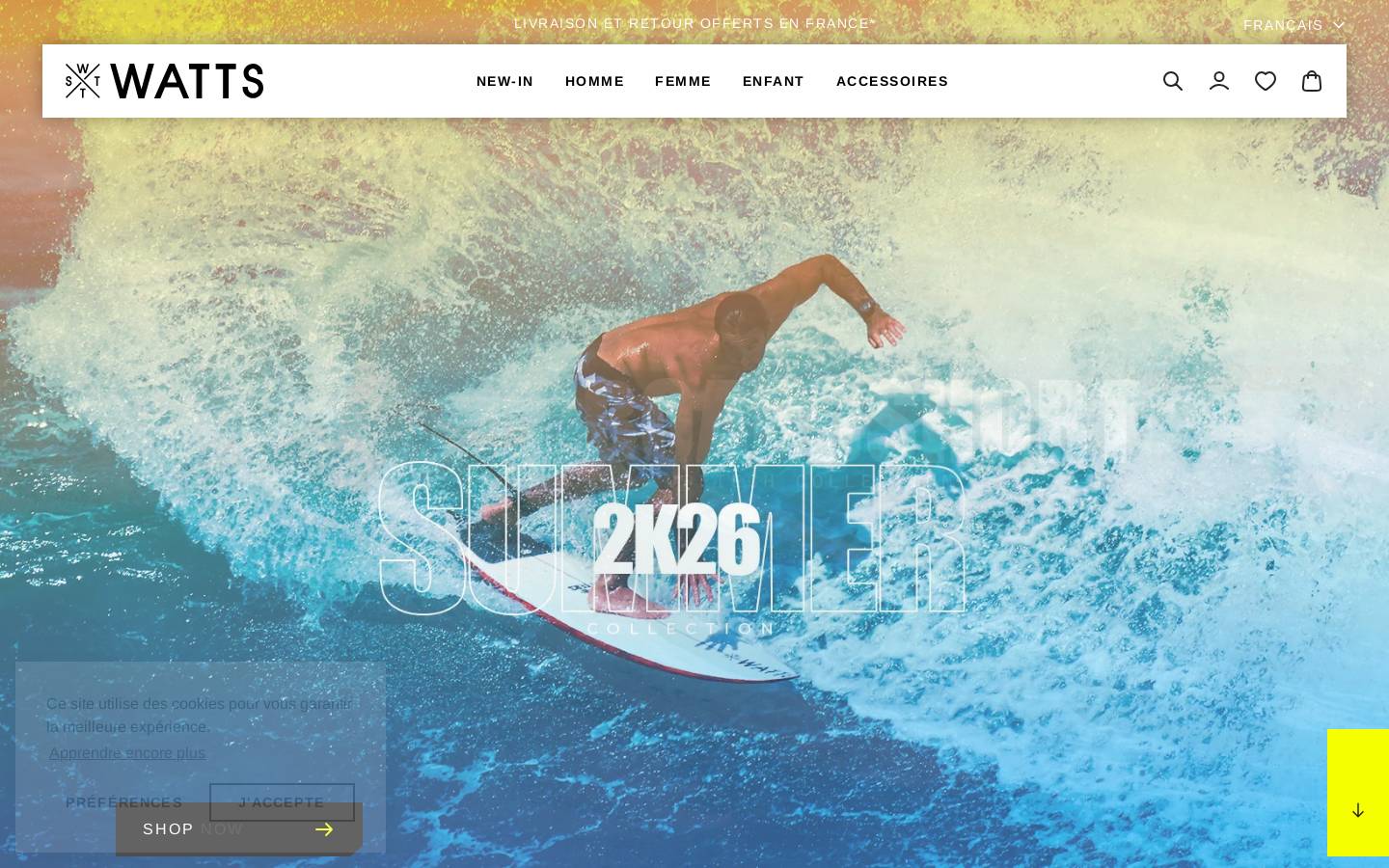 watts-team.com homepage screenshot