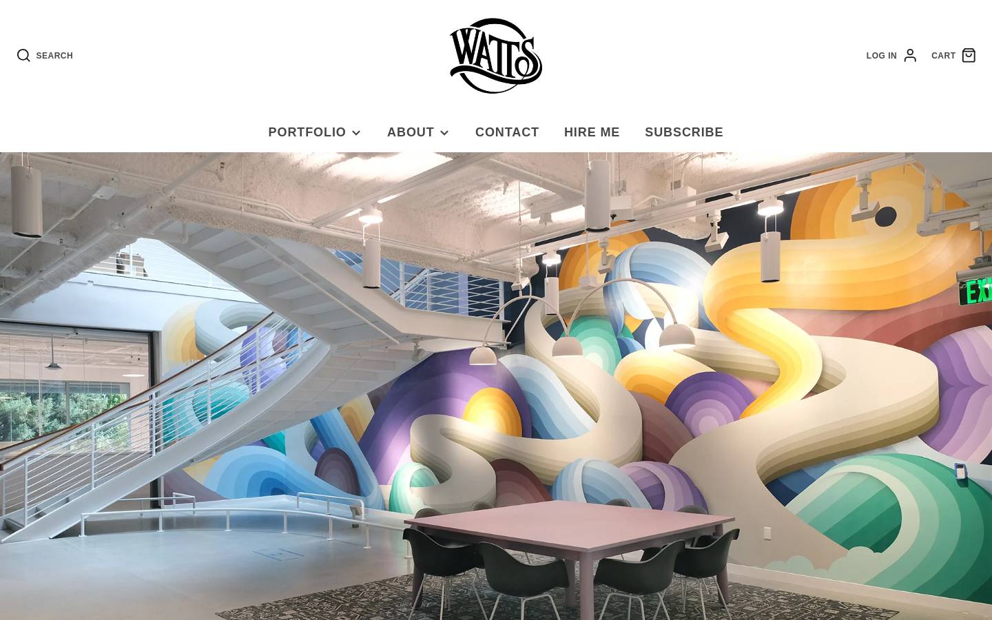 Watts homepage screenshot