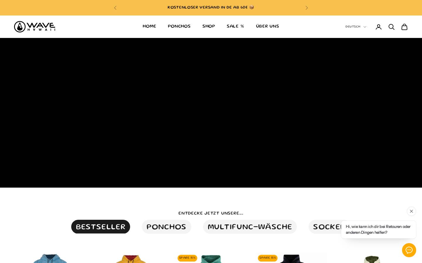 WAVE HAWAII  homepage screenshot