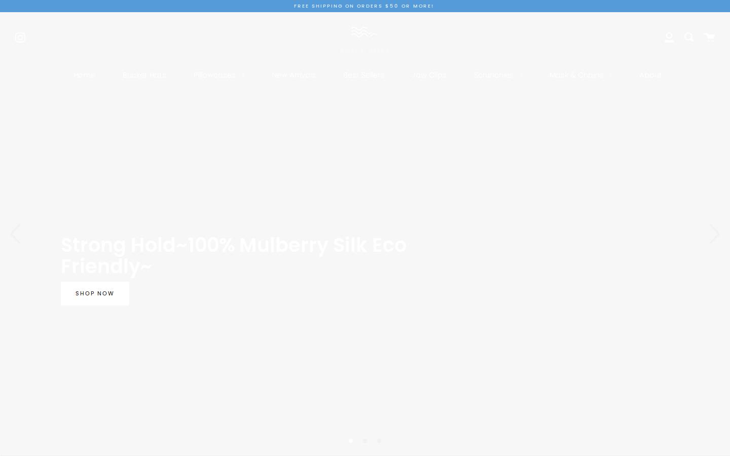 wavesbysaraj.com homepage screenshot