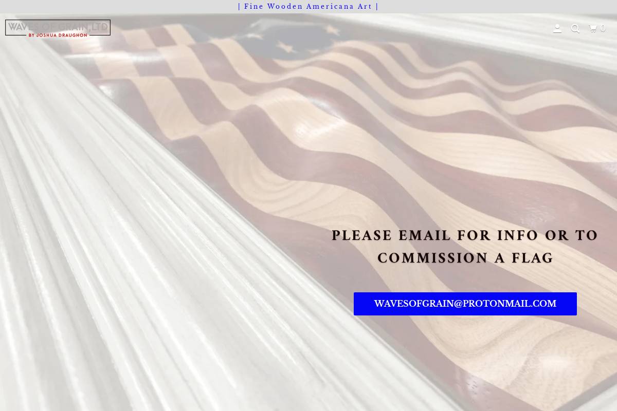 wavesofgrain.us homepage screenshot