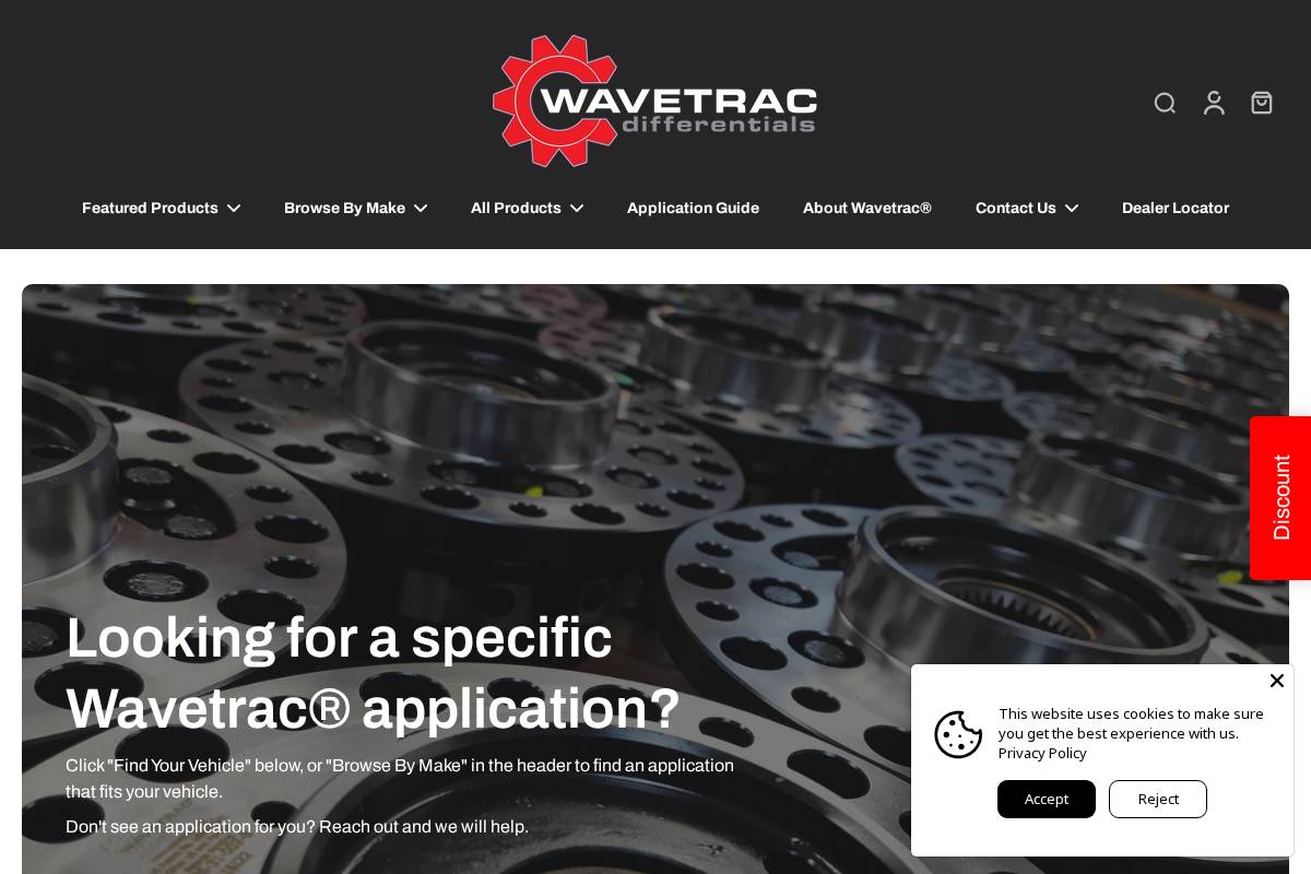 wavetrac.net homepage screenshot