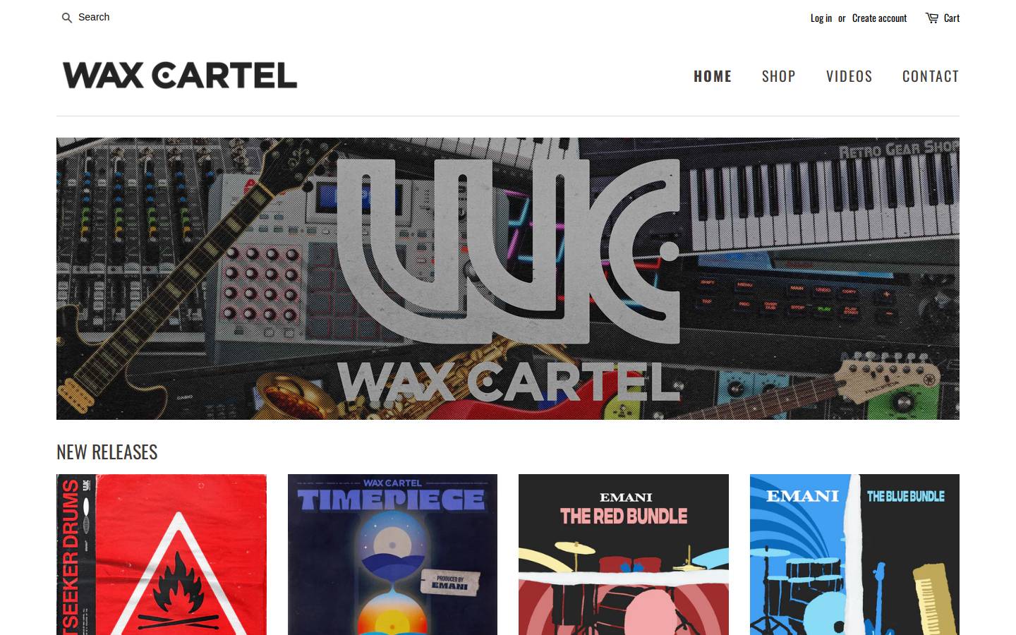 waxcartel.shop homepage screenshot