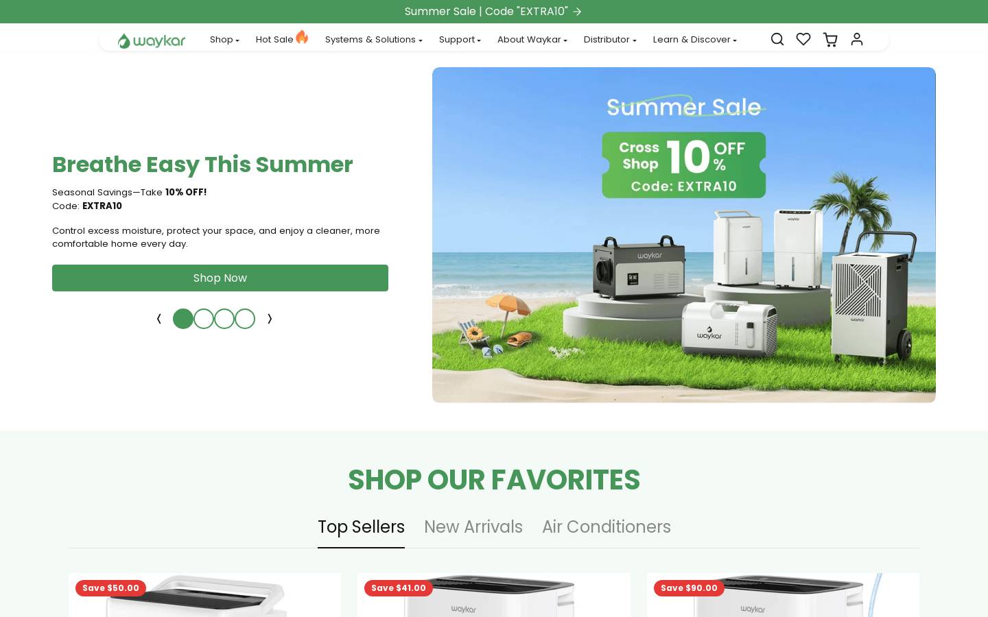 Waykar homepage screenshot