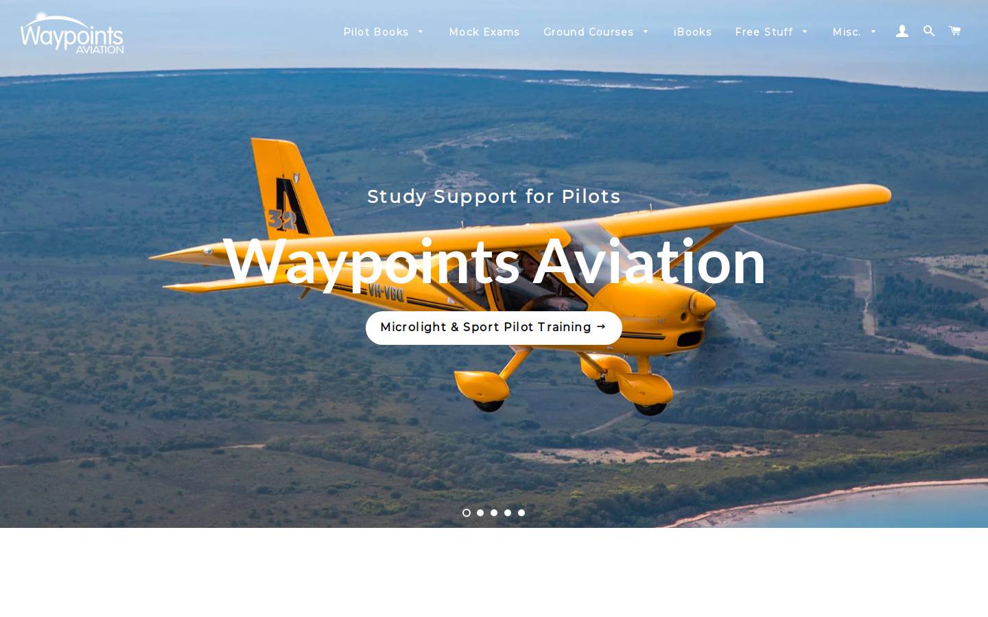 waypoints.nz homepage screenshot