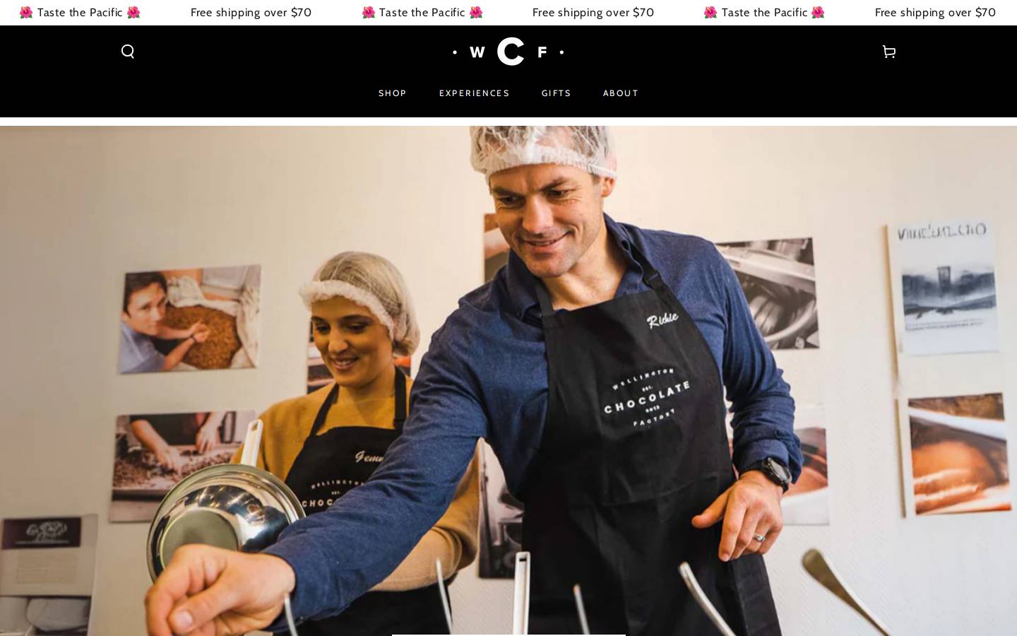 wcf.co.nz homepage screenshot