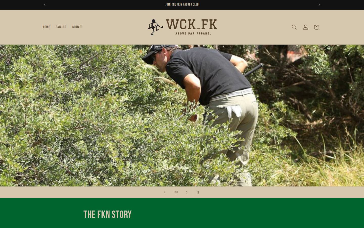 wckfk.com homepage screenshot