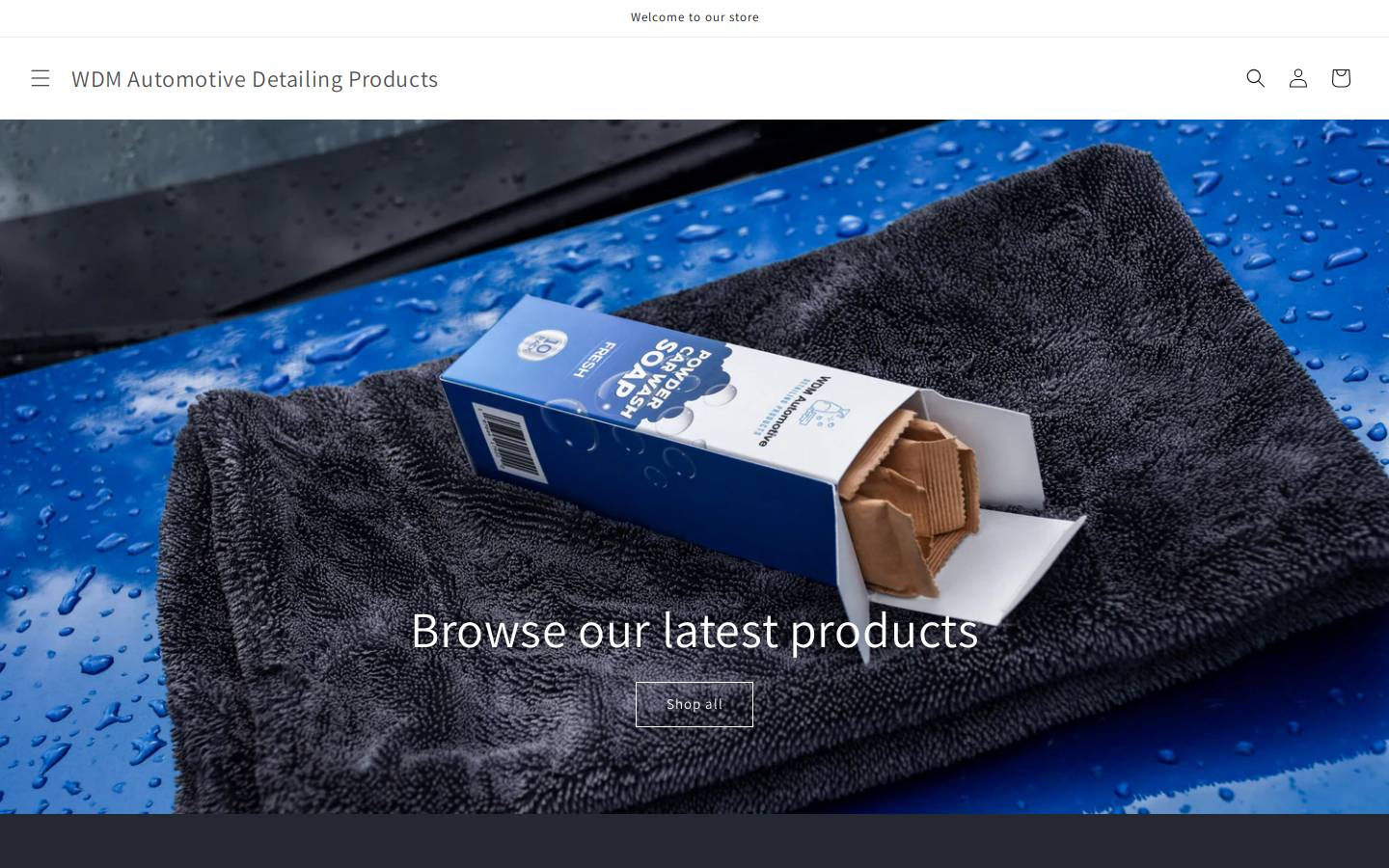 wdmautomotive.com homepage screenshot