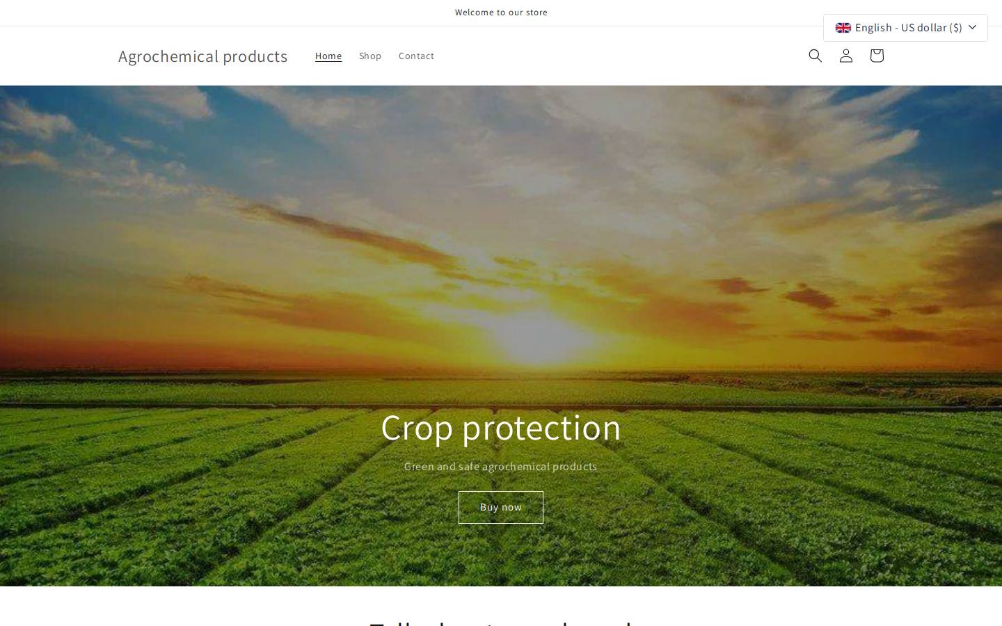 weagrochemical.com homepage screenshot