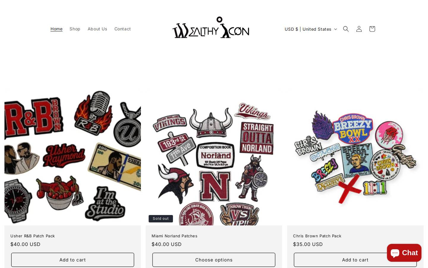 wealthyicon.com homepage screenshot