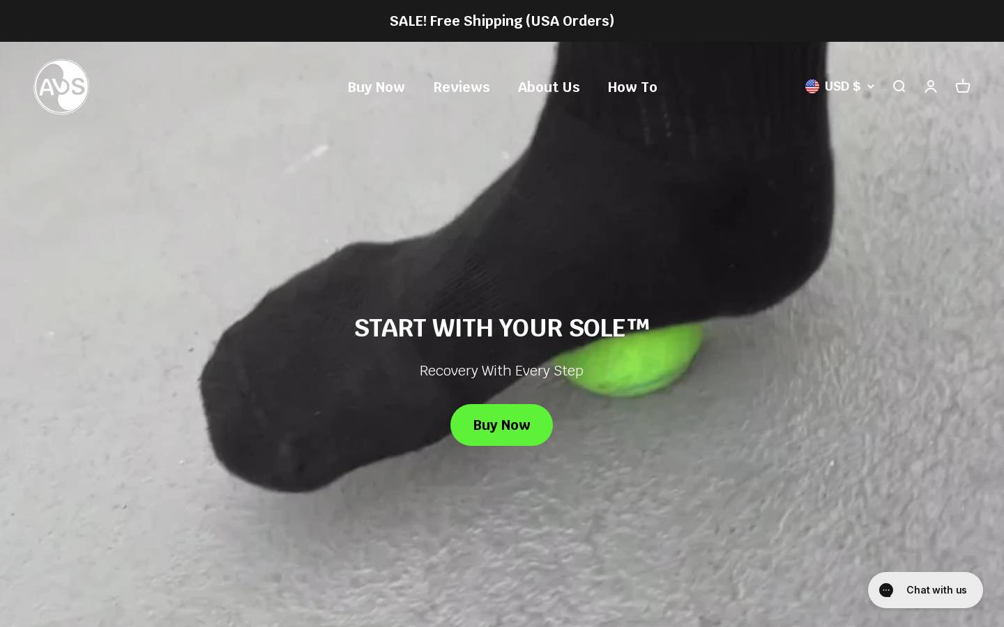 wearavos.com homepage screenshot