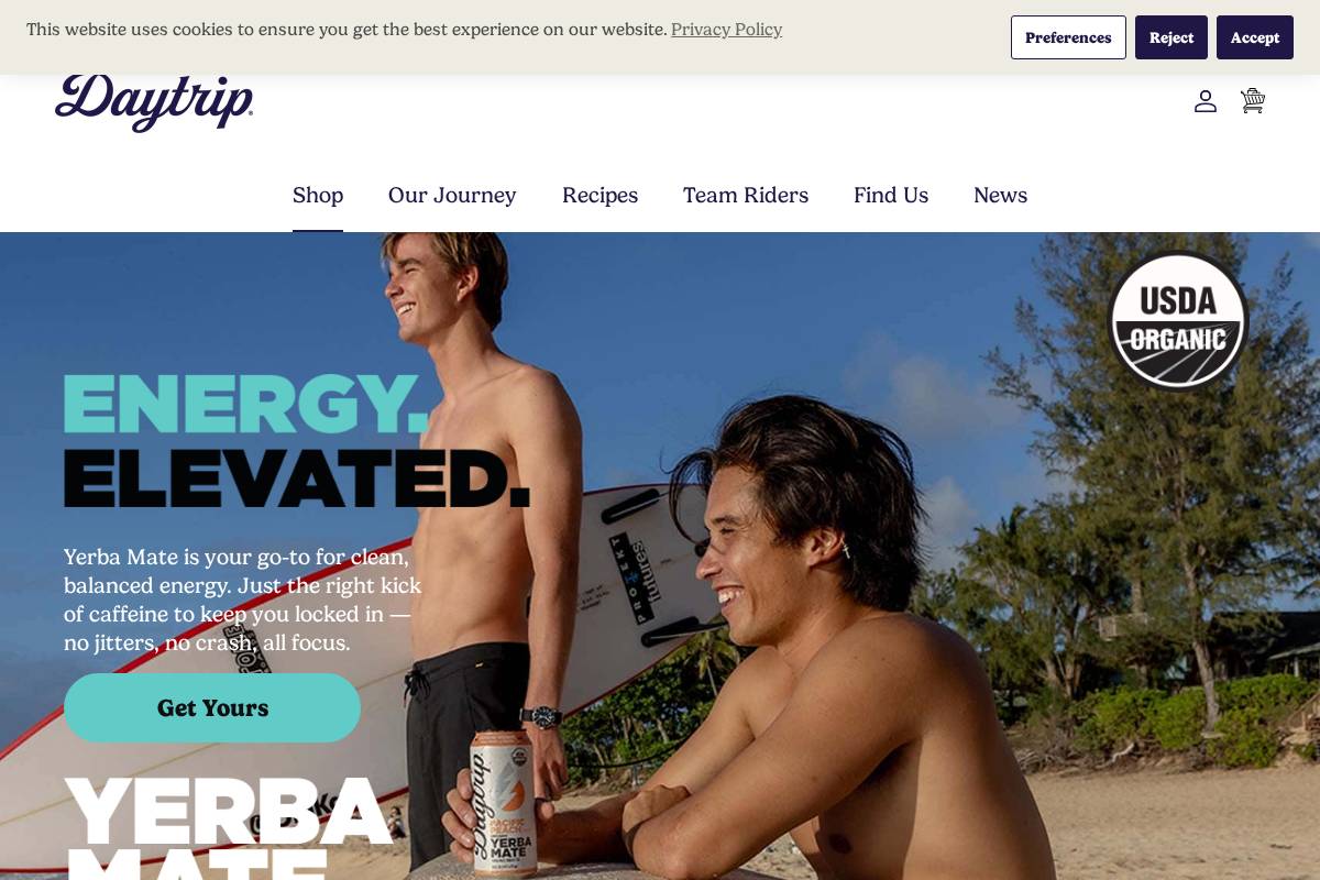 wearedaytrip.com homepage screenshot