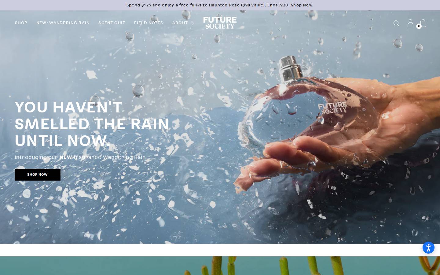 wearefuturesociety.com homepage screenshot
