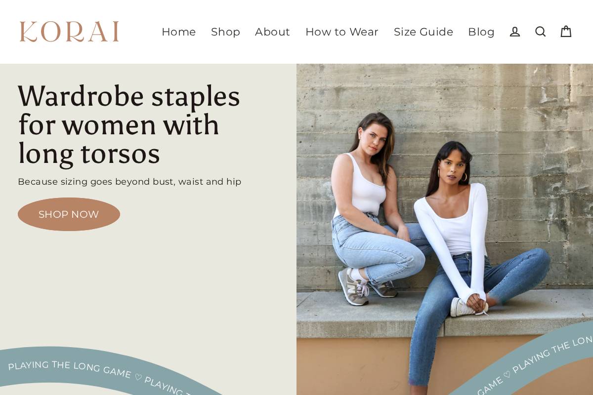 wearekorai.com homepage screenshot