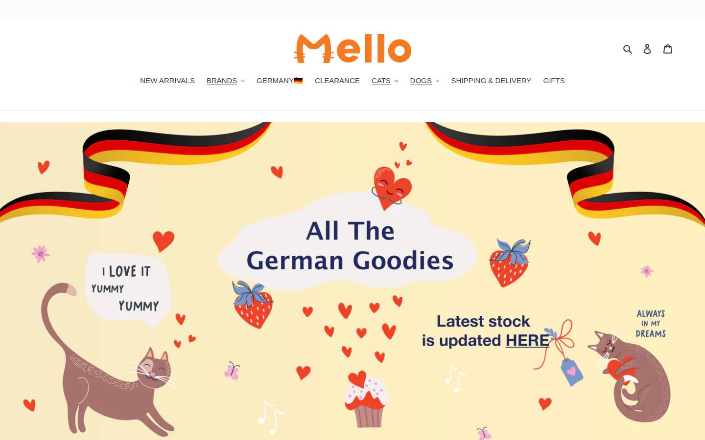 wearemello.com homepage screenshot