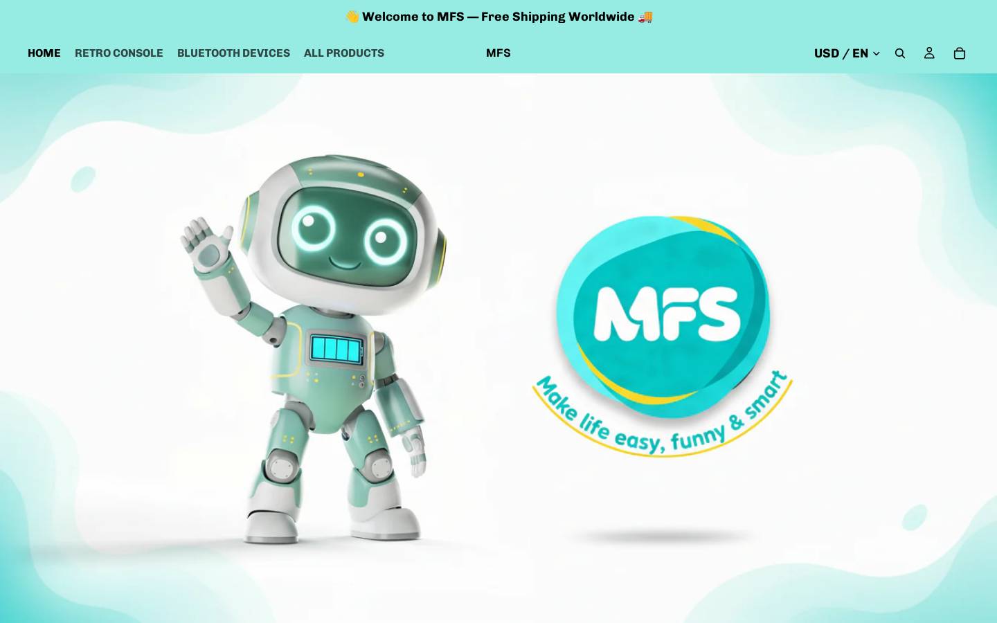 wearemfs.com homepage screenshot