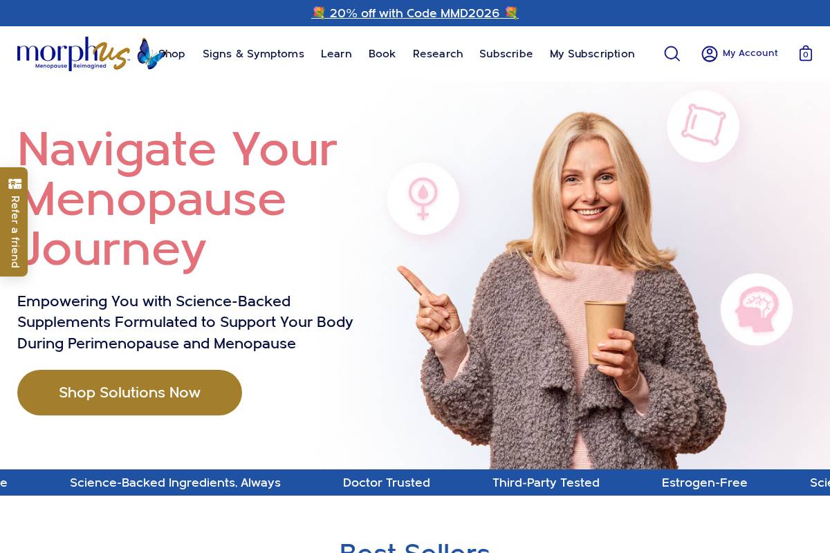 wearemorphus.com homepage screenshot