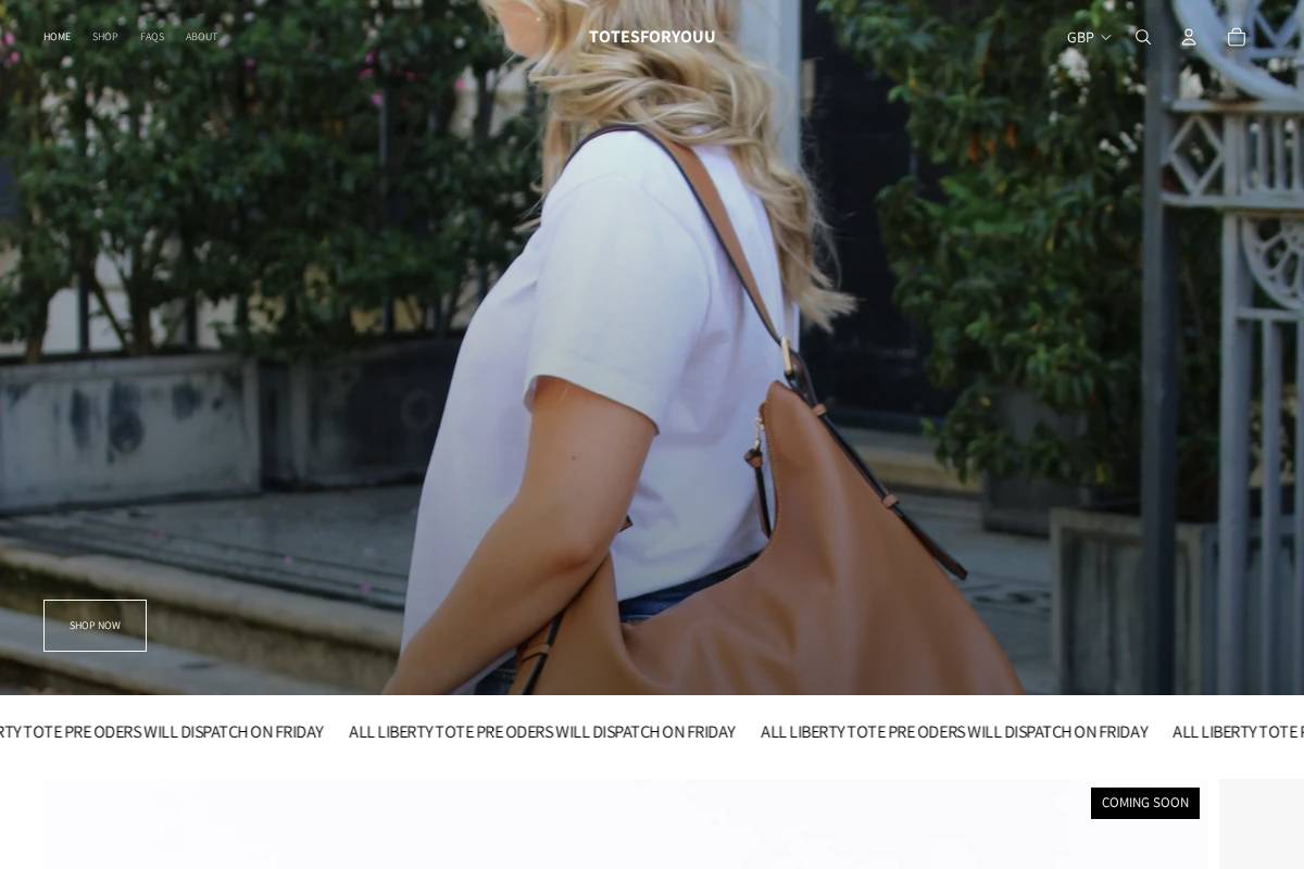 wearetfy.com homepage screenshot