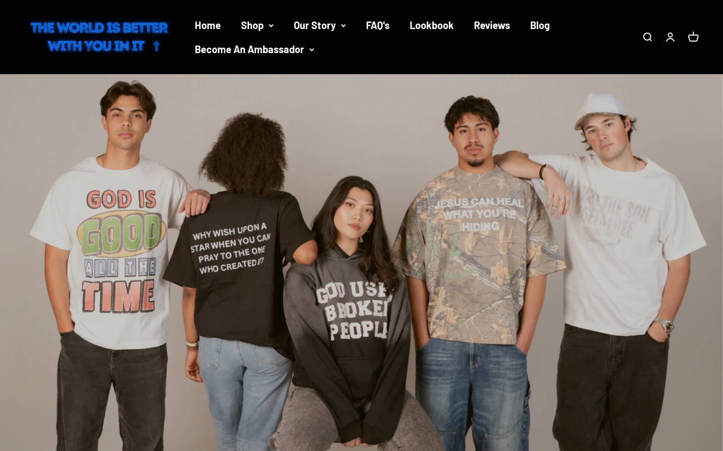 wearethebelievers.com homepage screenshot