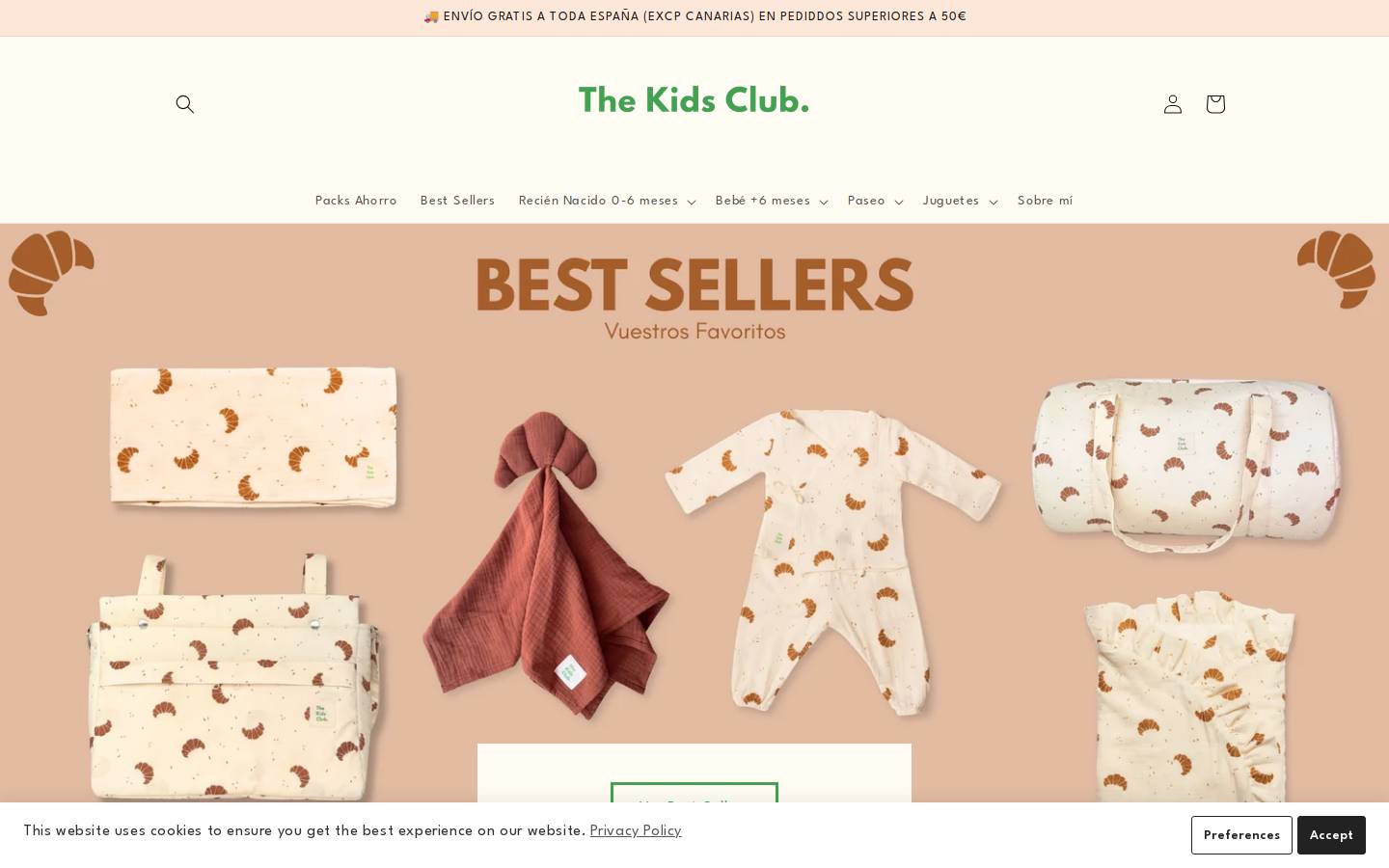 wearethekidsclub.com homepage screenshot