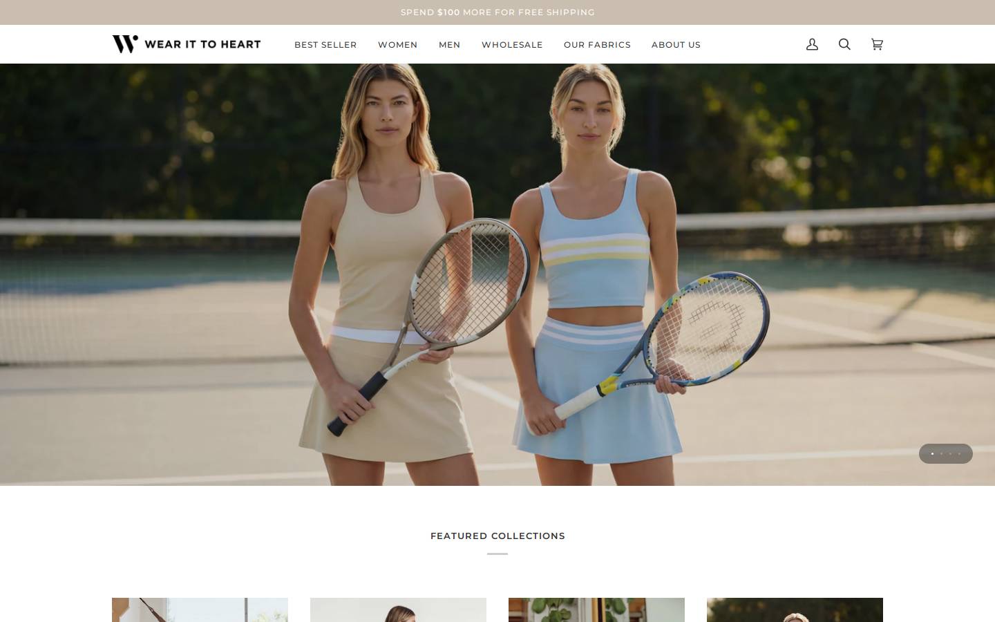 wearittoheart.com homepage screenshot