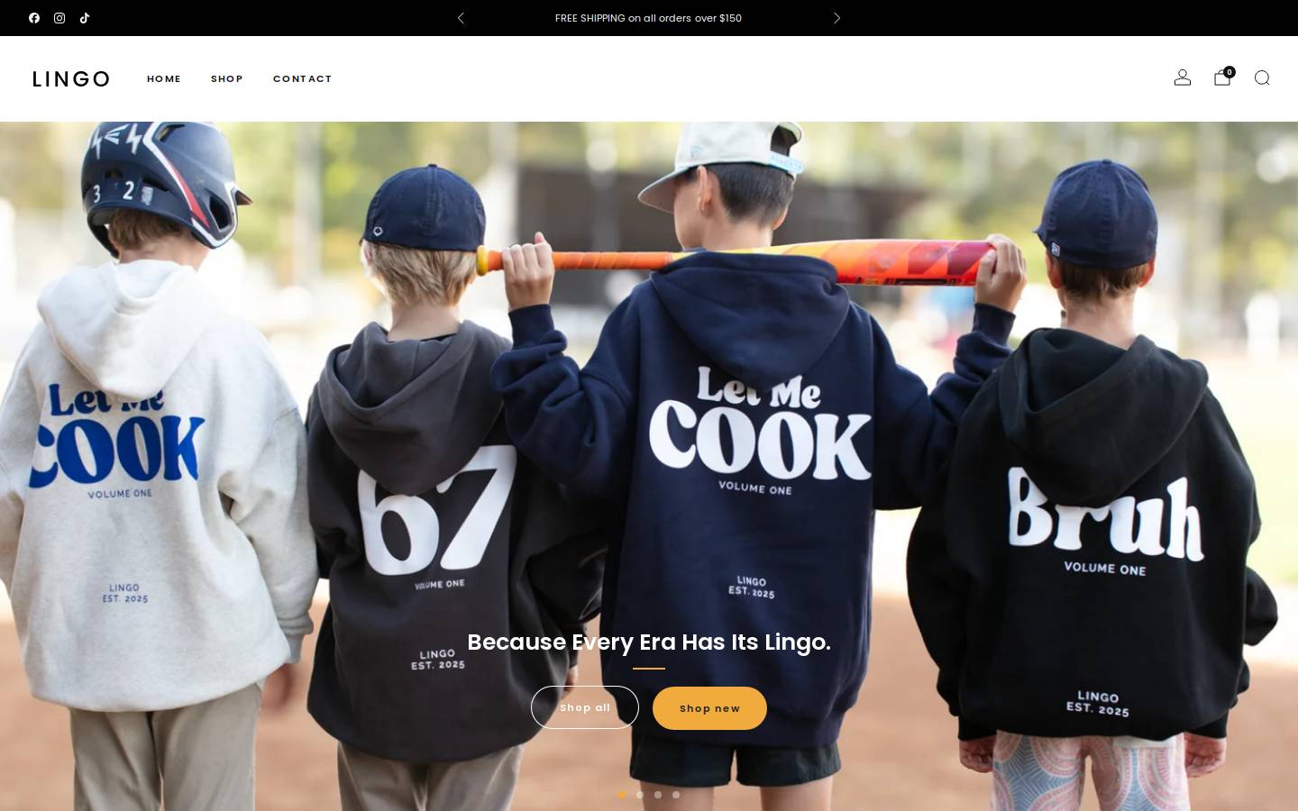 wearlingo.com homepage screenshot