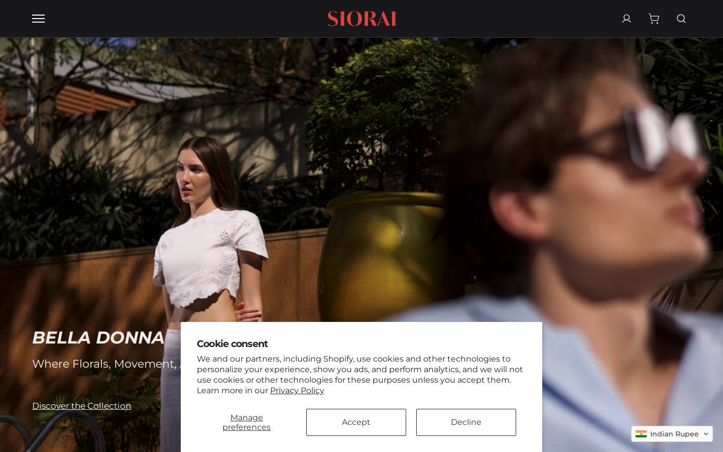 wearsiorai.com homepage screenshot