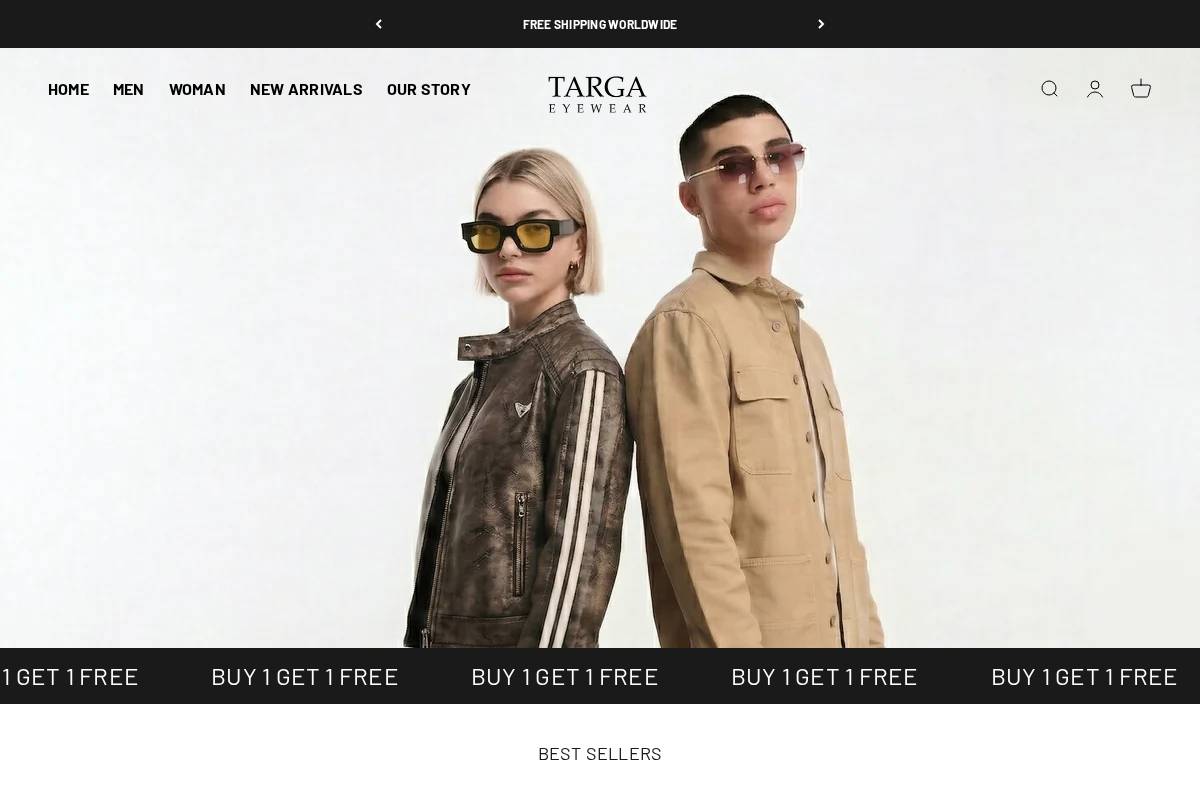 weartarga.com homepage screenshot