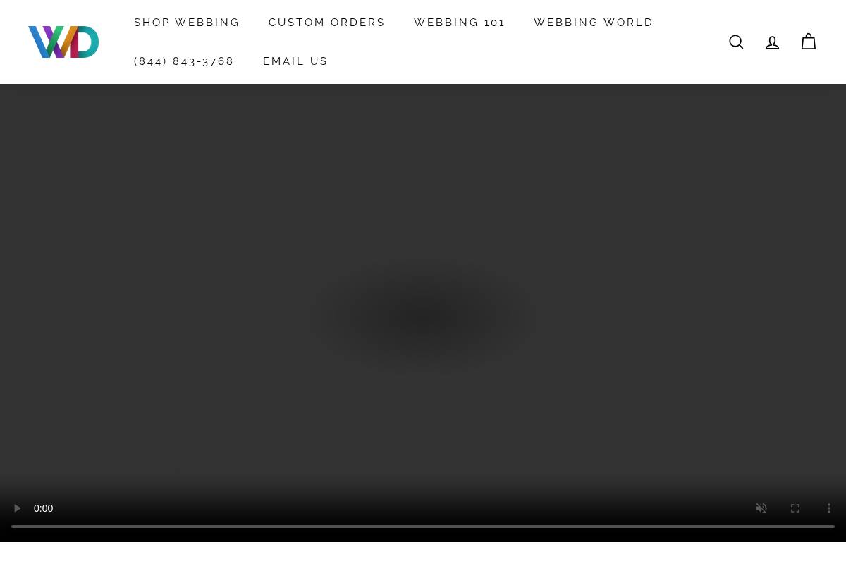 webbingdepot.com homepage screenshot