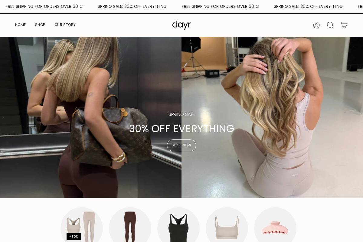 wedayr.com homepage screenshot